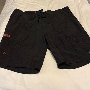 Men’s black bathing suit like new. No tips or tears.